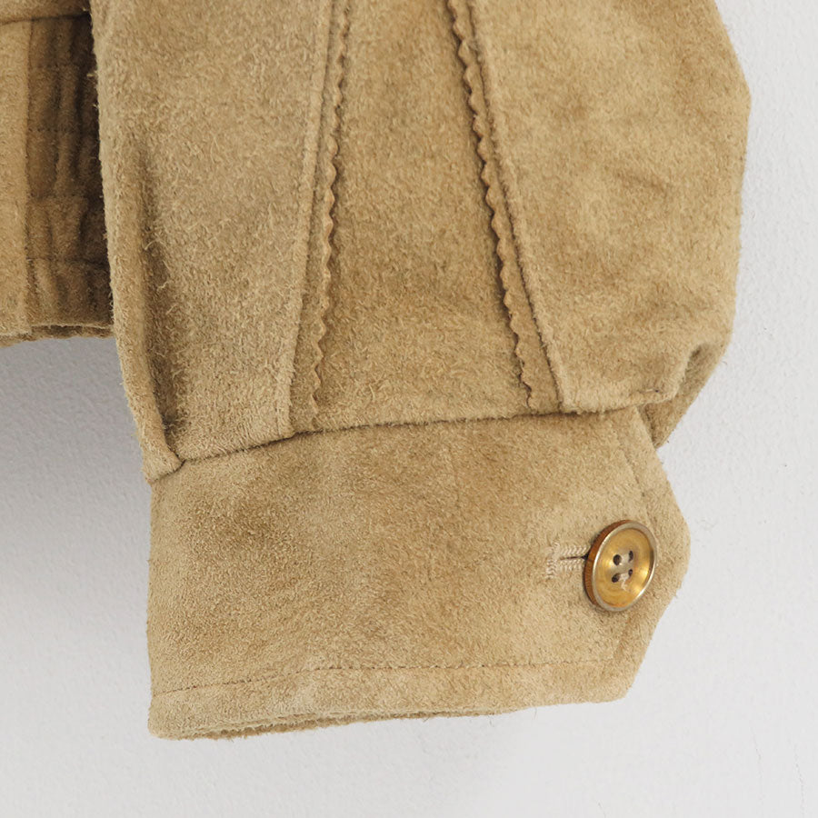 【UNUSED/アンユーズド】<br>Suede jacket <br>US2516