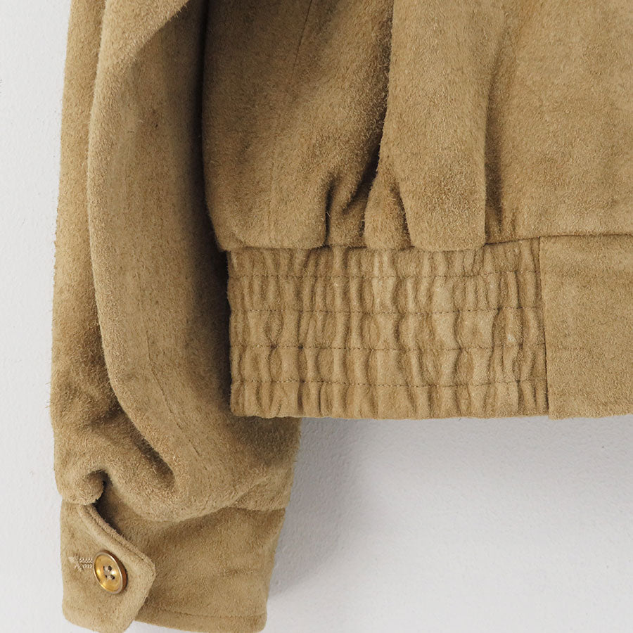 【UNUSED/アンユーズド】<br>Suede jacket <br>US2516