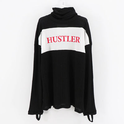 【DAIRIKU/ダイリク】<br>"HUSTLER" Tartle Neck Tee <br>24AWC-4