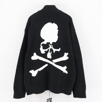 【MASTERMIND WORLD/マスターマインドワールド】<br>LOUNGE FULL-ZIP TRACK JACKET <br/>MW24S13-BL055