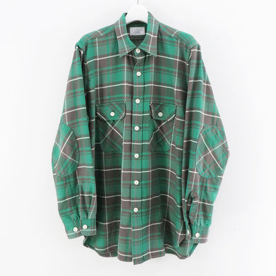 【Unlikely/アンライクリー】<br>Unlikely Elbow Patch Flannel Work Shirts <br>U23F-11-0002