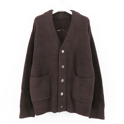 【MASTERMIND WORLD/マスターマインドワールド】<br>LOUNGE CARDIGAN <br/>MW24S13-BL056