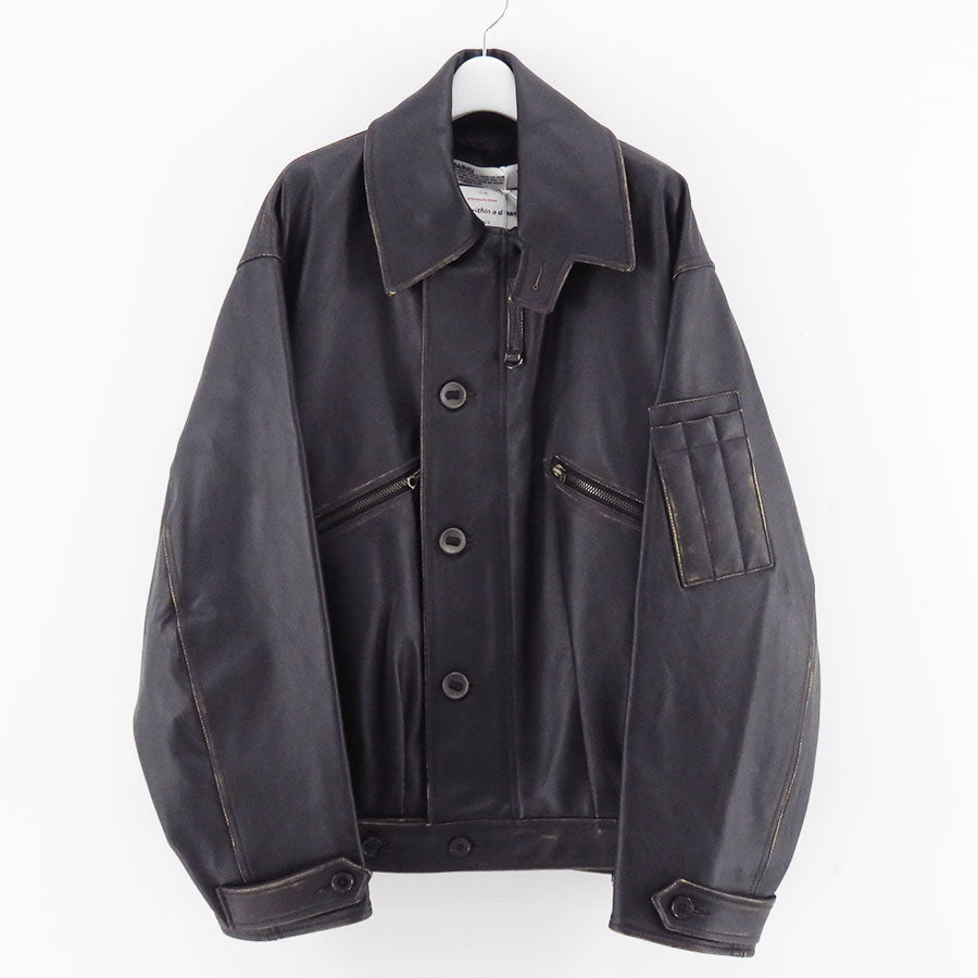 【DAIRIKU/ダイリク】<br>"Inception" Leather MK3 Jacket  <br>25AWO6