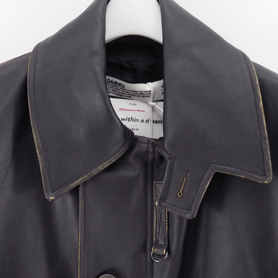 【DAIRIKU/ダイリク】<br>"Inception" Leather MK3 Jacket  <br>25AWO6