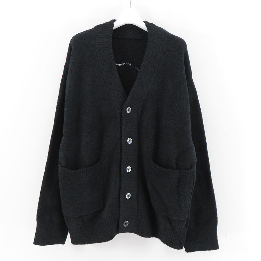 【MASTERMIND WORLD/マスターマインドワールド】<br>LOUNGE CARDIGAN <br/>MW24S13-BL056