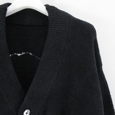 【MASTERMIND WORLD/マスターマインドワールド】<br>LOUNGE CARDIGAN <br/>MW24S13-BL056