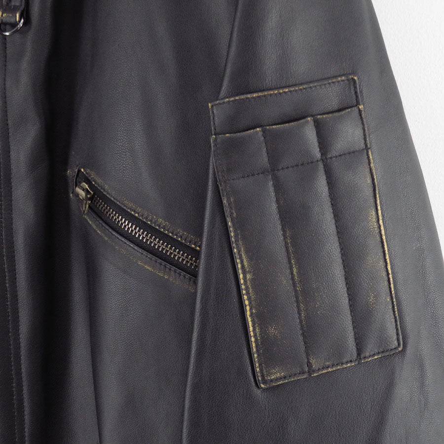 【DAIRIKU/ダイリク】<br>"Inception" Leather MK3 Jacket  <br>25AWO6
