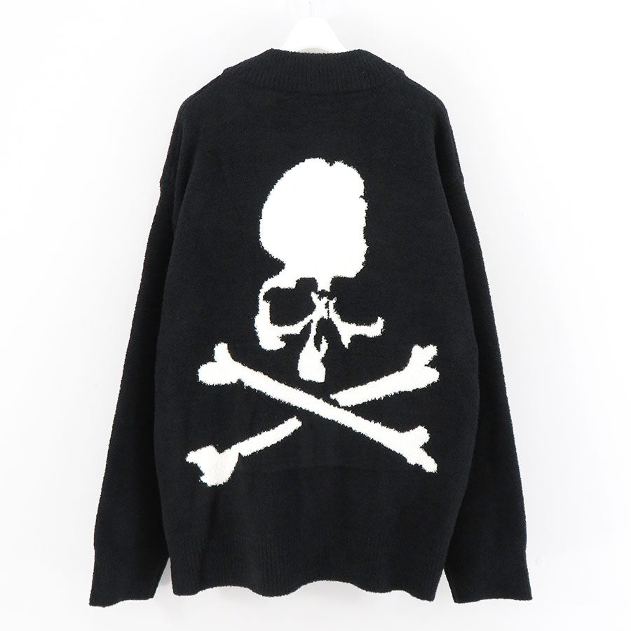 【MASTERMIND WORLD/マスターマインドワールド】<br>LOUNGE CARDIGAN <br/>MW24S13-BL056