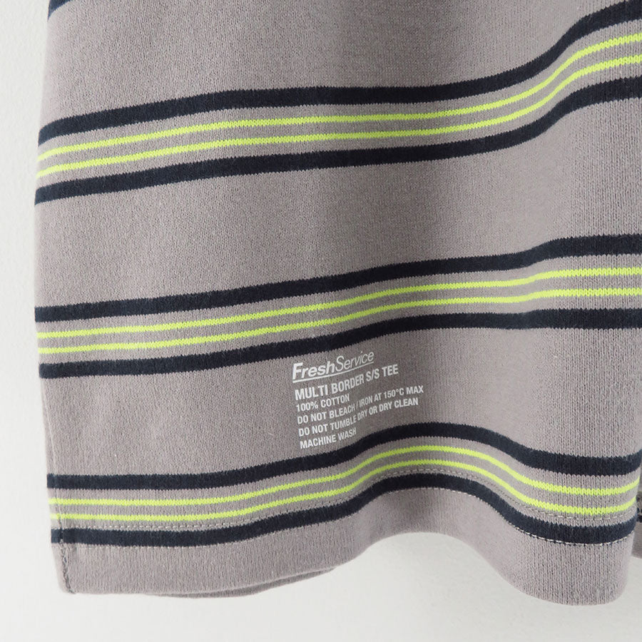 FreshService/フレッシュサービス】MULTI BORDER S/S TEE FSC251