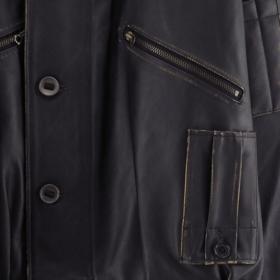 【DAIRIKU/ダイリク】<br>"Inception" Leather MK3 Jacket  <br>25AWO6