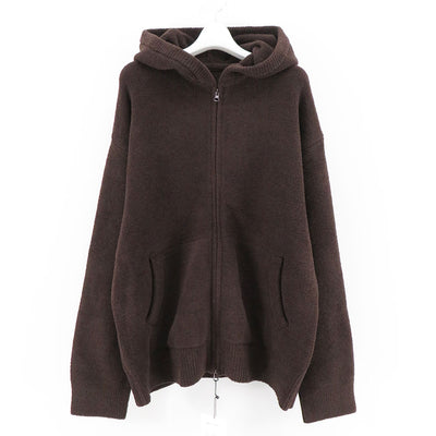 【MASTERMIND WORLD/マスターマインドワールド】<br>LOUNGE FULL-ZIP HOODIE <br/>MW24S13-BL057