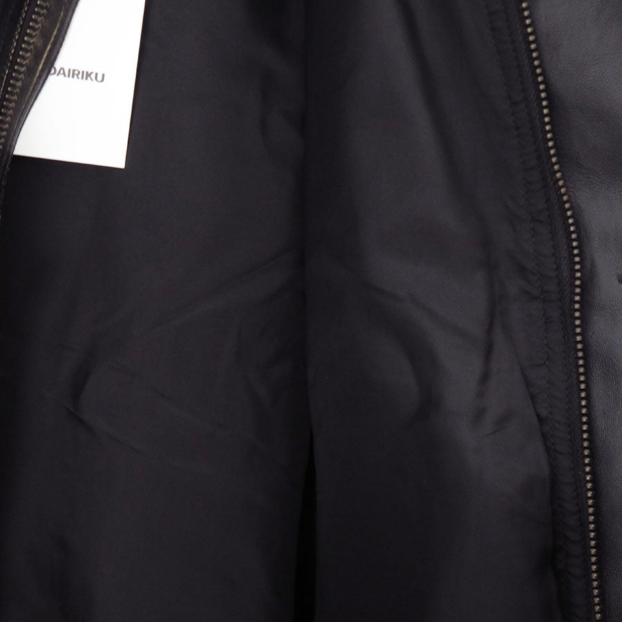 【DAIRIKU/ダイリク】<br>"Inception" Leather MK3 Jacket  <br>25AWO6