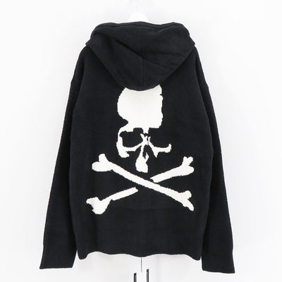 【MASTERMIND WORLD/マスターマインドワールド】<br>LOUNGE FULL-ZIP HOODIE <br/>MW24S13-BL057