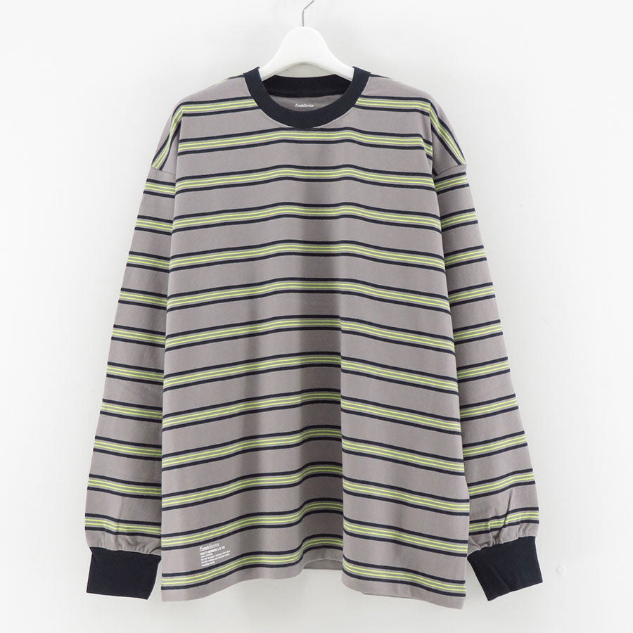 FreshService/フレッシュサービス】MULTI BORDER L/S TEE FSC251