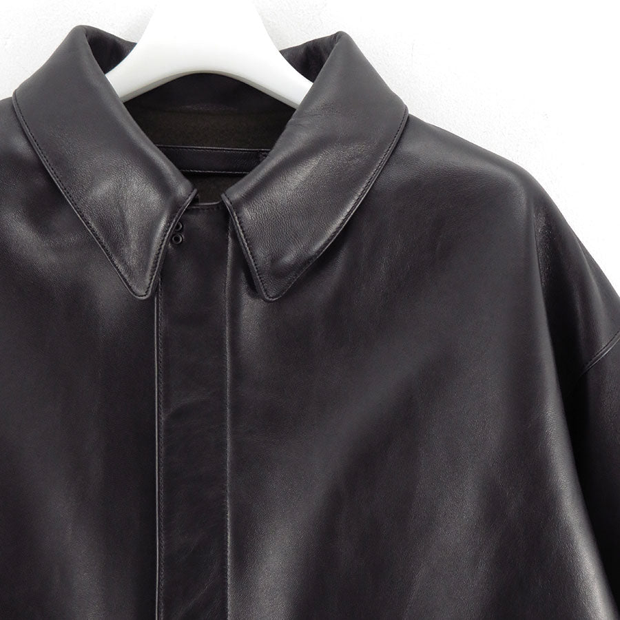 【A.PRESSE/アプレッセ】<br>Leather Type A-2 Flight Jacket <br>25AAP-01-12