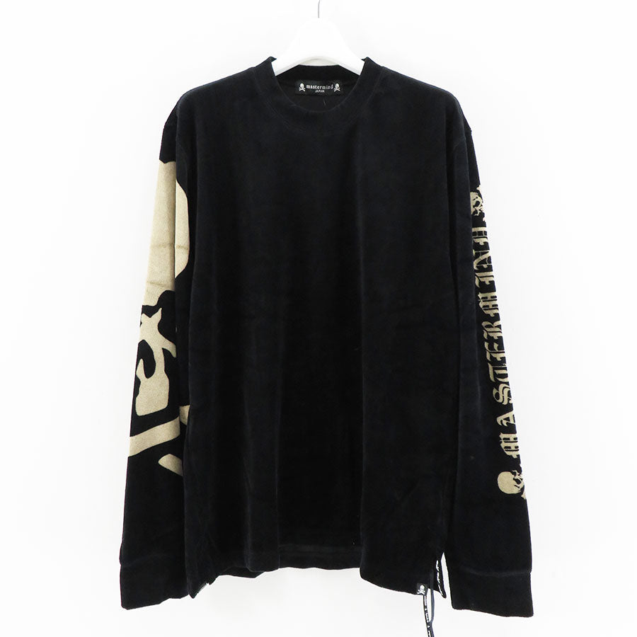 【mastermind JAPAN/マスターマインドジャパン】<br>VELOUR LS TEE <br/>MJ24E13-TS076