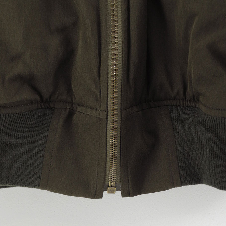 【A.PRESSE/アプレッセ】<br>Silk Padding Jacket <br>25AAP-01-29