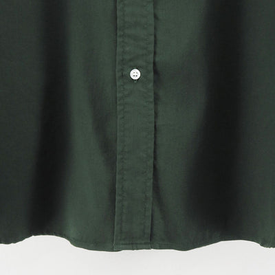 【A.PRESSE/アプレッセ】<br>Double Weave Twill Regular Collar Shirt <br>25AAP-02-10