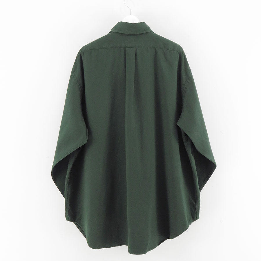【A.PRESSE/アプレッセ】<br>Double Weave Twill Regular Collar Shirt <br>25AAP-02-10