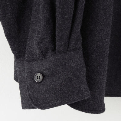 【A.PRESSE/アプレッセ】<br>Wool Skipper Shirt <br>25AAP-02-11