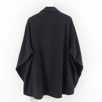 【A.PRESSE/アプレッセ】<br>Wool Skipper Shirt <br>25AAP-02-11