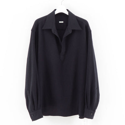 【A.PRESSE/アプレッセ】<br>Wool Skipper Shirt <br>25AAP-02-11
