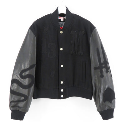 【M A S U/エムエーエスユー】<br>MASU VARSITY JACKET <br>MPFW-BL0224