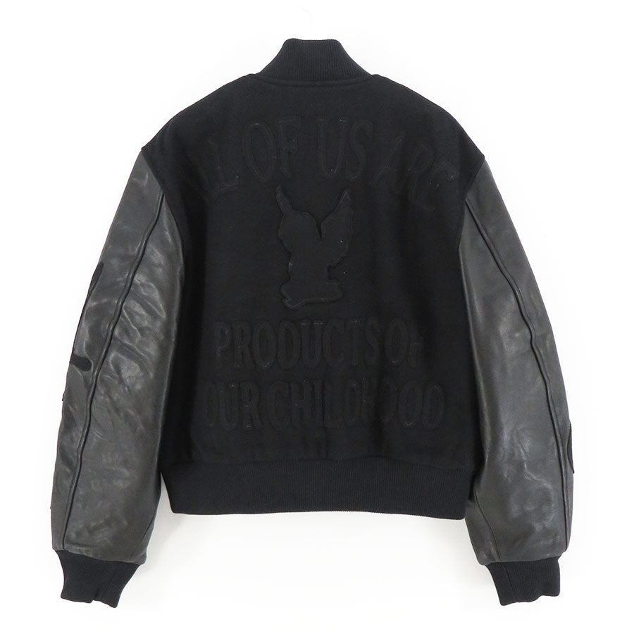 【M A S U/エムエーエスユー】<br>MASU VARSITY JACKET <br>MPFW-BL0224