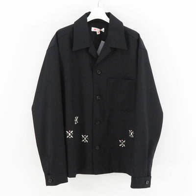 【M A S U/エムエーエスユー】<br>STUDS SHIRT <br>MPFW-SH0124