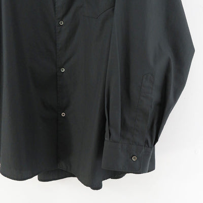 【Graphpaper/グラフペーパー】<br>Broad L/S Oversized Regular Collar Shirt <br>GM241-50001B