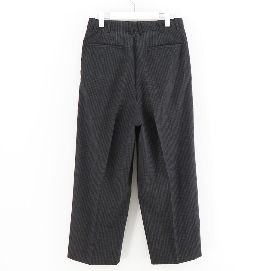 nonnotte/ノノット】Draping Five-Tuck Wide Trousers N-26A-011の通販