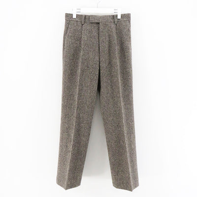 【AURALEE/オーラリー】<br>LAMA SHETLAND WOOL TWEED SLACKS <br>A24AP04LS