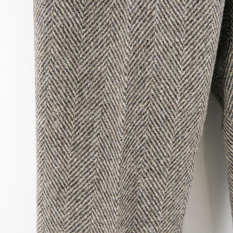 【AURALEE/オーラリー】<br>LAMA SHETLAND WOOL TWEED SLACKS <br>A24AP04LS