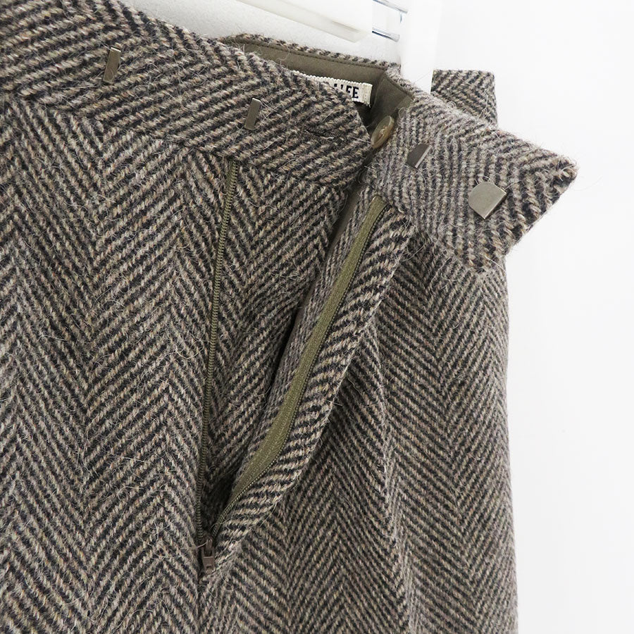 【AURALEE/オーラリー】<br>LAMA SHETLAND WOOL TWEED SLACKS <br>A24AP04LS