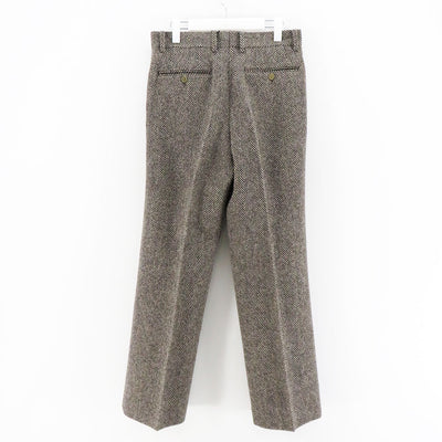 【AURALEE/オーラリー】<br>LAMA SHETLAND WOOL TWEED SLACKS <br>A24AP04LS