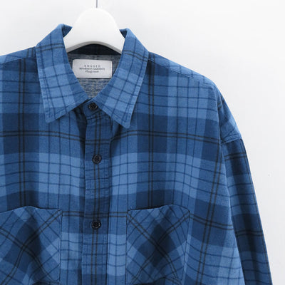 【UNUSED/アンユーズド】<br>Check shirt <br>US2384