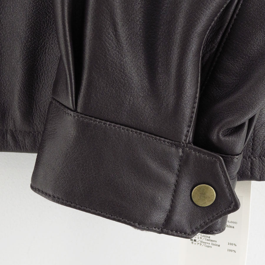 ★JAMさん専用　【新品/タグ付き】MAATEE&SONS FRENCH MAATEE&SONS/マーティーアンドサンズ】SPANISH LAMB 裏カシミヤ