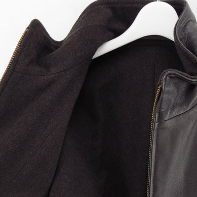 【MAATEE&SONS/マーティーアンドサンズ】<br>SPANISH LAMB 裏カシミヤ SPORTS JACKET <br>MT5303-0901
