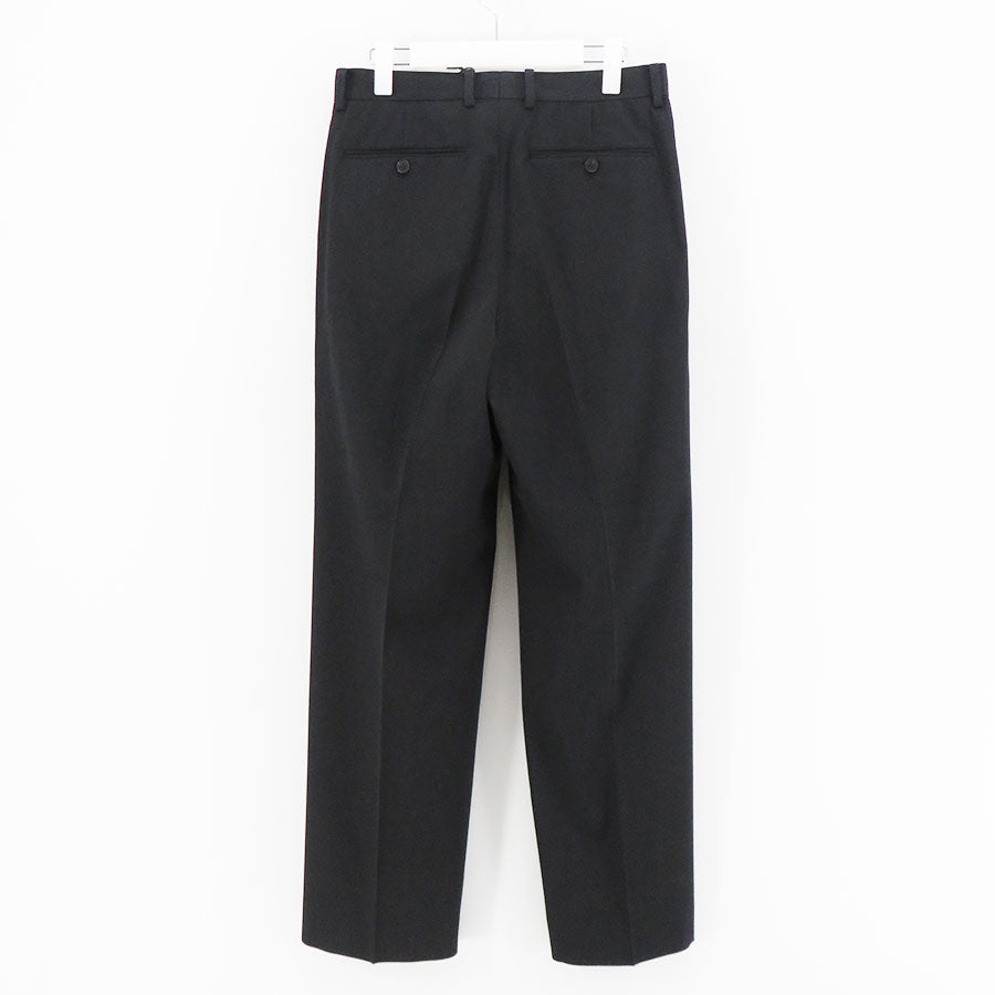 【AURALEE/オーラリー】<br>LIGHT WOOL MAX GABARDINE TWO-TUCK SLACKS <br>A24AP03MG