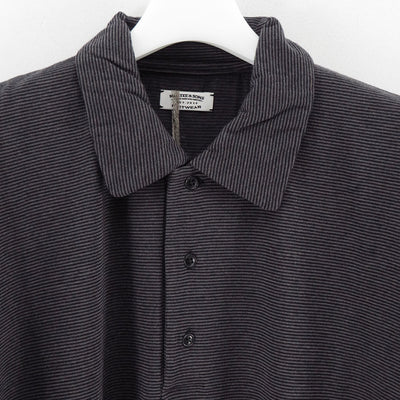 【MAATEE&SONS/マーティーアンドサンズ】<br>L/S POLO TEE <br>MT5303-0807