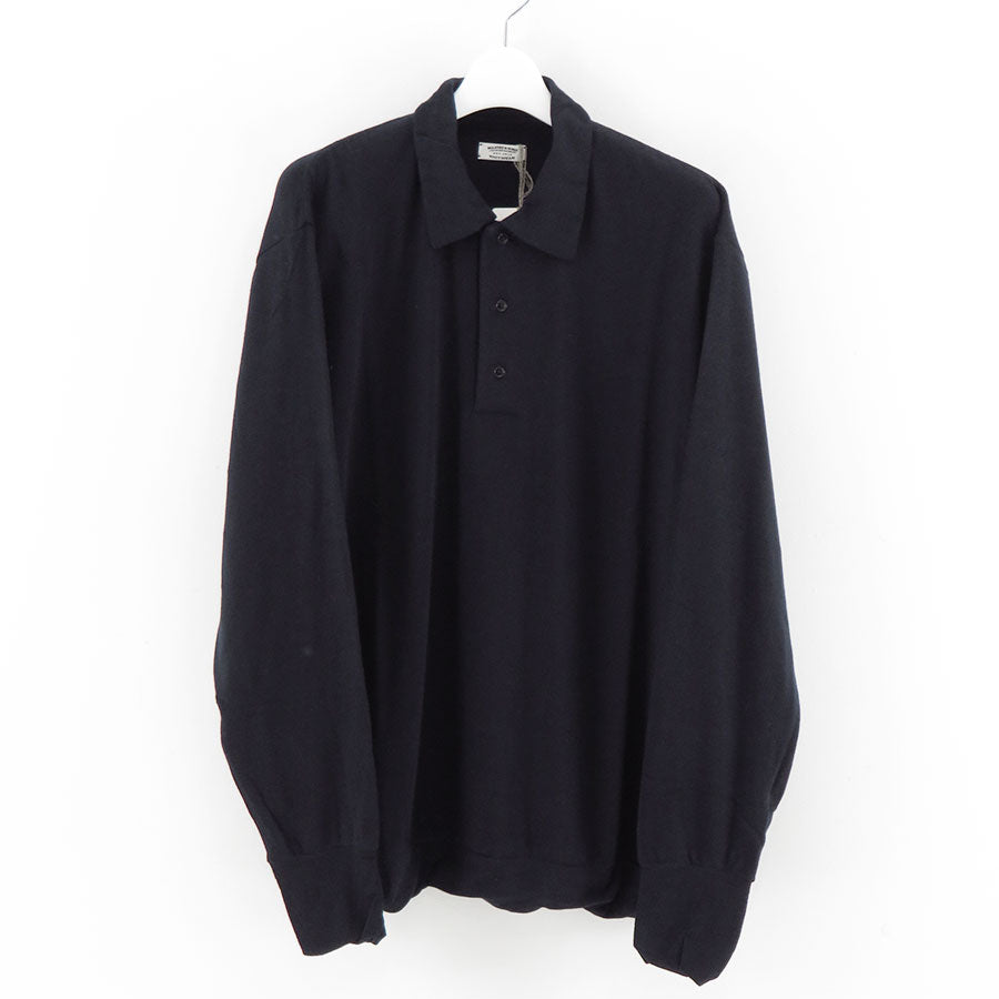 トップス CDG HOMME Tanaka Knit Polo Shirt Navy L CDG HOMME Tanaka Knit Polo Shirt Navy L Hawes & Curtis Slim Fit