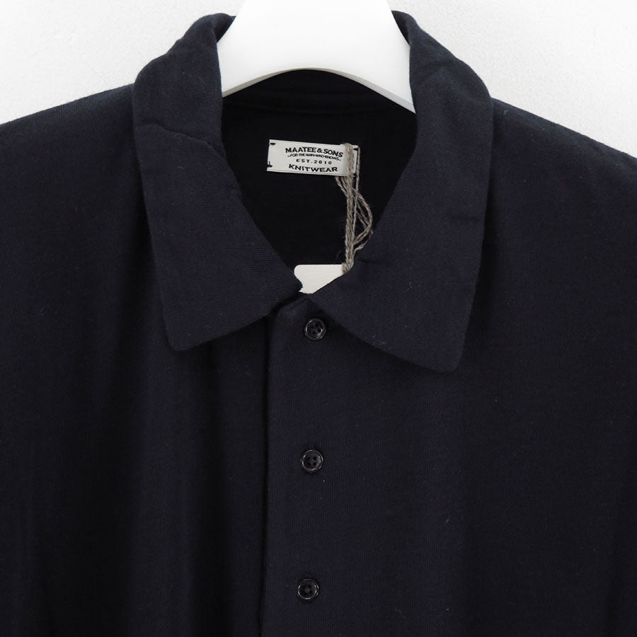 【MAATEE&SONS/マーティーアンドサンズ】<br>L/S POLO TEE <br>MT5303-0807