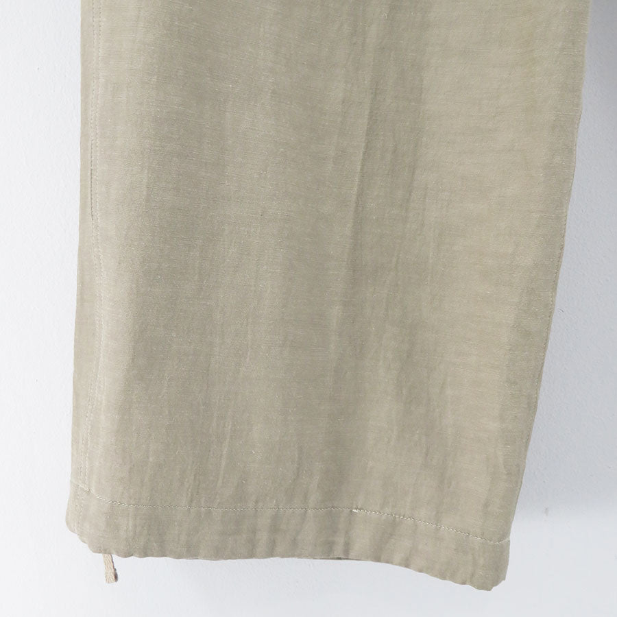 ULTERIOR/アルテリア】WASHED CHAMBRAY TWILL UTILITY PANTS
