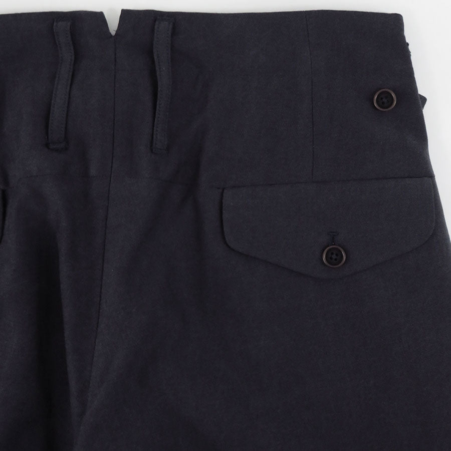 【MAATEE&SONS/マーティーアンドサンズ】<br>MILITARY SLACKS RAYONモールスキン <br>MT5303-0210A