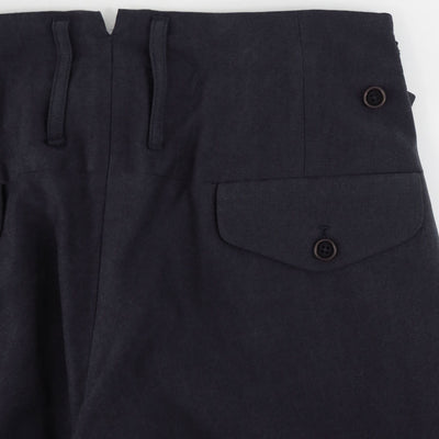 【MAATEE&SONS/マーティーアンドサンズ】<br>MILITARY SLACKS RAYONモールスキン <br>MT5303-0210A