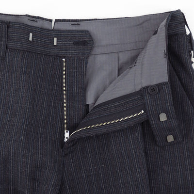 【MAATEE&SONS/マーティーアンドサンズ】<br>MILITARY SLACKS WOOL VINTAGE STRIPE <br>MT5303-0210C