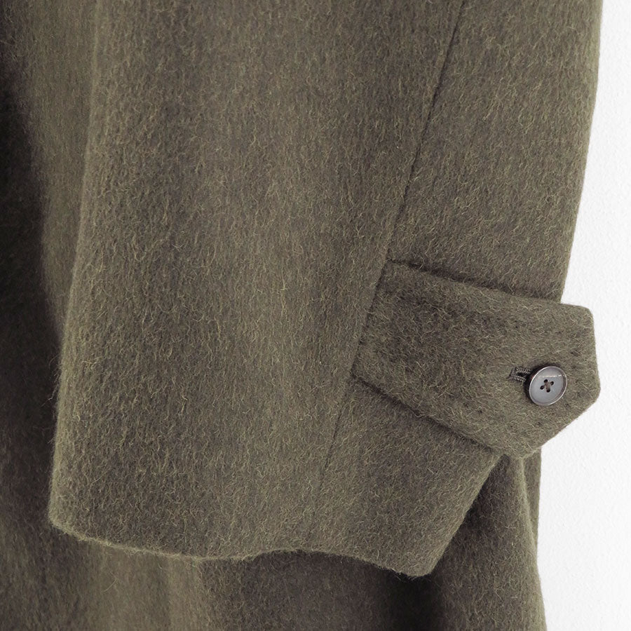 【10/3からポイント10%還元】<br>【AURALEE/オーラリー】<br>BABY CAMEL FLANNEL COAT <br>A25AC01BF
