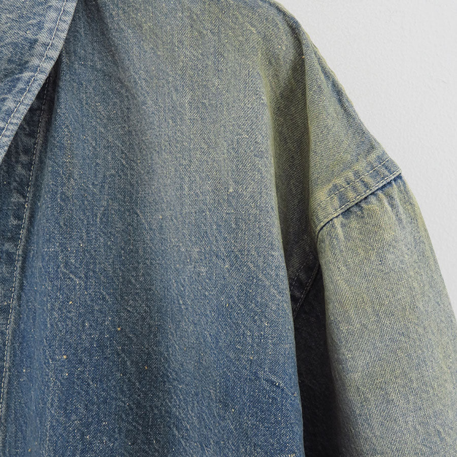 HERILL/ヘリル】Nepdenim coverall jacket 25-011-HL-8130-10の HERILL/ヘリル】Nepdenim coverall jacket 25-011-HL-8130-10の
