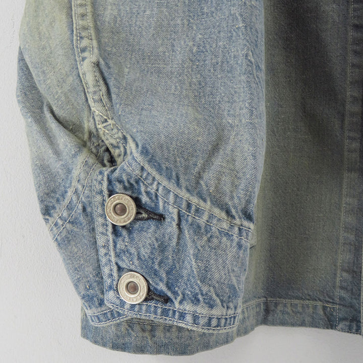 HERILL/ヘリル】Nepdenim coverall jacket 25-011-HL-8130-10の