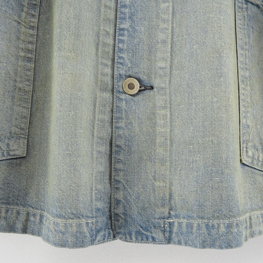 HERILL/ヘリル】Nepdenim coverall jacket 25-011-HL-8130-10の